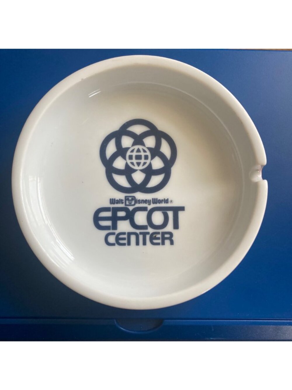Vintage 80s Walt Disney World Epcot Center Rainbow Ashtray Made in Japan - Picture 4 of 7